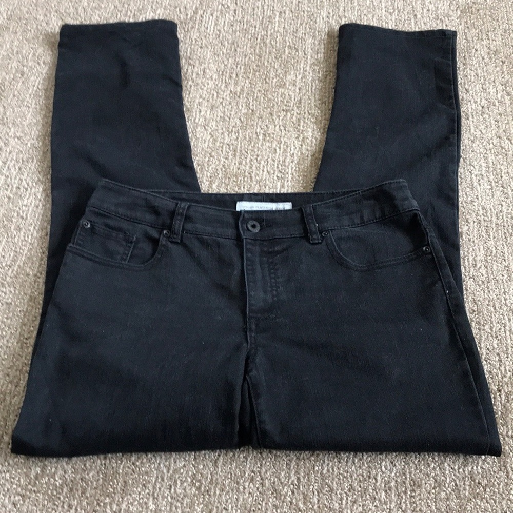 Chico’s Platinum Denim Sz.5 Reg(Wmns Sz 6)-Black